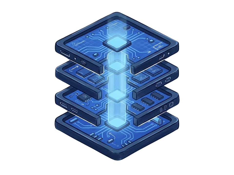 Systems: connected data and protected sending infrastructure
